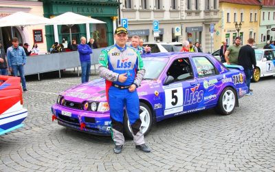 Úvod vyrovnané Historic Vltava Rallye pro Maďara Érdiho